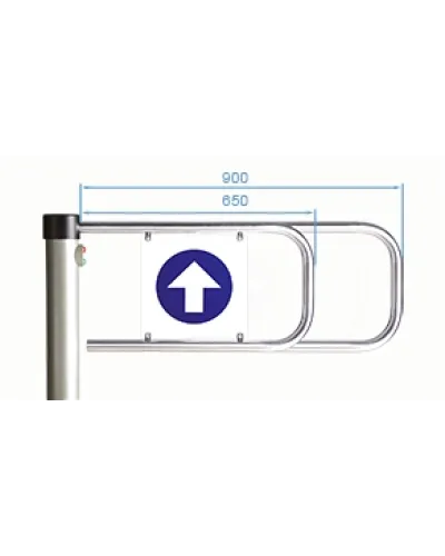 PERCo-ASG-900. Створка для калитки. PERCo в Благовещенске