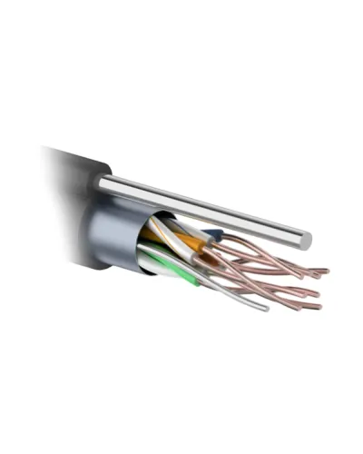 F/UTP 4PR 24AWG CAT5e 305м OUTDOOR+ТРОС*1. PROCONNECT (01-0155). Кабель «витая пара» (LAN) для структурированных систем связи. PROCONNECT в Благовещенске