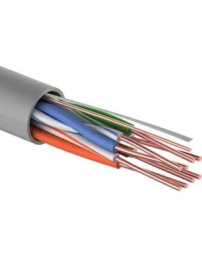 U/UTP Light, CAT 5e, PVC, 4PR, 24AWG, омедненный, серый, 305м, PROconnect (01-0043-2). Кабель «витая пара» (LAN) для структурированных систем связи. PROCONNECT в Благовещенске