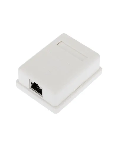 Розетка компьютерная внешняя 1-порт FTP RJ-45 (8P8C), CAT 5e REXANT (03-0122): Розетка RJ-45 в Благовещенске