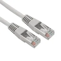 Патч-корд F/UTP, CAT 5e, RJ45-RJ45, 26AWG, LSZH, серый, 1м  REXANT (02-0110-1). Патч-корд FTP. Rexant