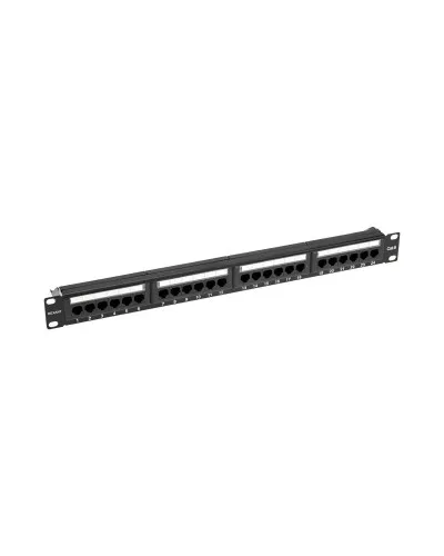 Панель коммутационная с кабельным органайзером 19, 1U, 24 порта, RJ-45, CAT 6, UTP REXANT PRO (02-0231). Патч-панель 19. Rexant в Благовещенске