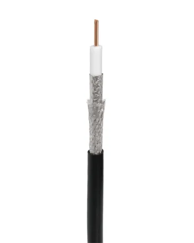 RG-11U, 75 Ом, CCS/Al/Al, 83%, 305 м, черный OUTDOOR (01-3011). Кабель коаксиальный радиочастотный. Rexant в Благовещенске