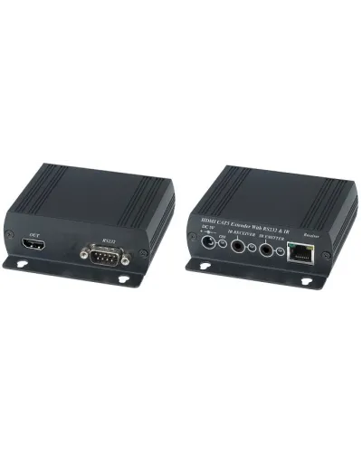 HE02. Комплект для передачи HDMI-сигнала и RS232. SC&T в Благовещенске