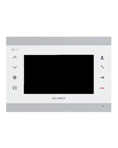 SL-07N Cloud (Silver+White). Монитор домофона цветной с функцией «свободные руки». SLINEX в Благовещенске