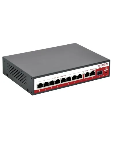 SR-PS0821GBL. Коммутатор с питанием по PoE. SarmatT в Благовещенске