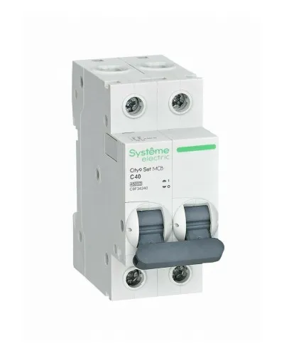 City9 Set 2P 40А 4.5kA С (C9F34240). Автоматический выключатель. Systeme Electric в Благовещенске