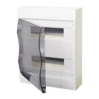 City9 Box 24 модулей навесной с прозрачной дверцей (EZ9E212S2SRU). Щиток модульный. Systeme Electric