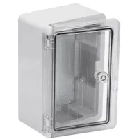 ЩМП-0-2, прозрачная крышка ABS, IP65, 350x250x150. Бокс пластиковый антивандальный. TDM ЕLECTRIC