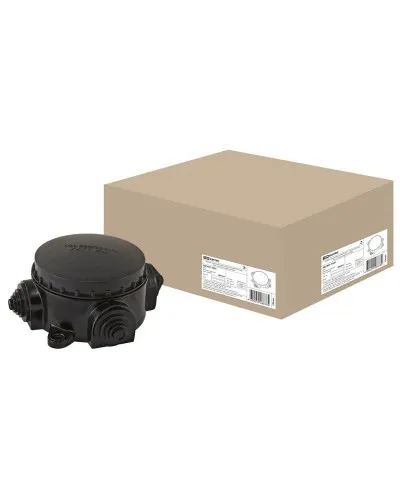 КЭМ 1-10-3М ОП D72мм IP44, 3-х рожковая (карболит) TDM (SQ1401-1001). Коробка электромонтажная. TDM ЕLECTRIC в Благовещенске