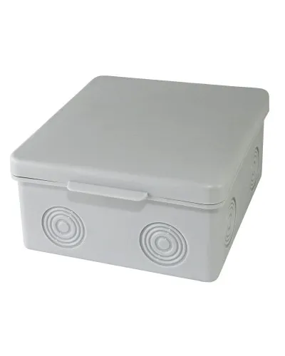 Коробка ОП 100х100х55мм, крышка, IP54, 8вх., без гермовводов (SQ1401-0823). Распаячная коробка. TDM ЕLECTRIC в Благовещенске