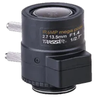TR-L6M2.7D2.7-13.5IR. Объектив мегапиксельный с автоматической диафрагмой (АРД). Trassir