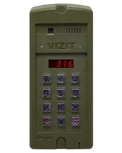 БВД-316RCP. Вызывная панель видеодомофона. VIZIT в Благовещенске