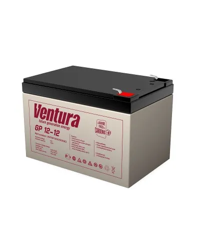 Ventura GP 12-12. Аккумулятор герметичный свинцово-кислотный. Ventura в Благовещенске