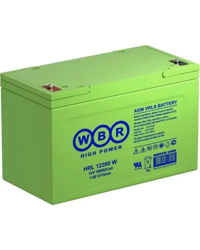 WBR HRL12390W. Аккумулятор герметичный свинцово-кислотный. WBR в Благовещенске