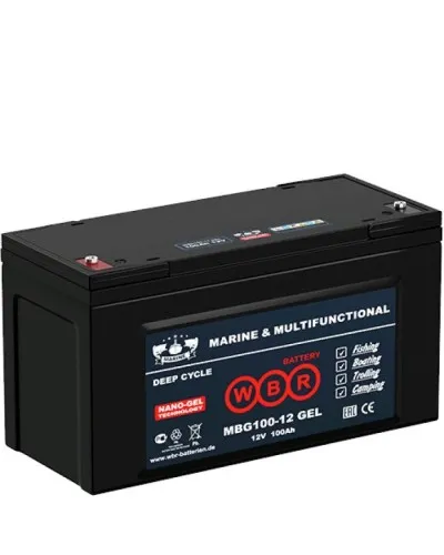 WBR MBG100-12. Аккумулятор герметичный свинцово-кислотный. WBR в Благовещенске