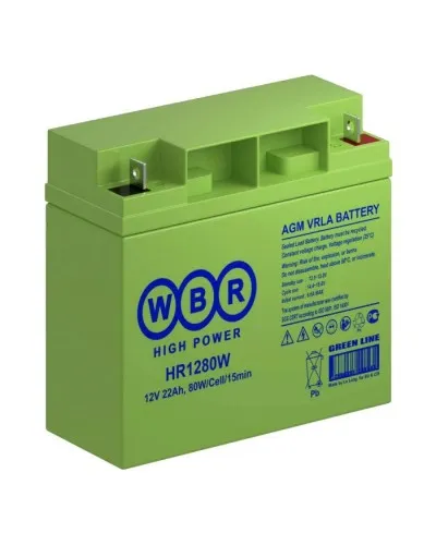 WBR HR1280W. Аккумулятор герметичный свинцово-кислотный. WBR в Благовещенске