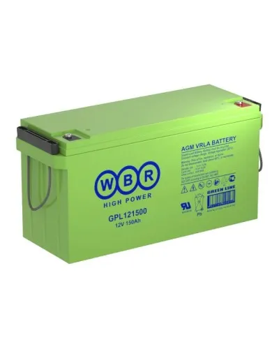 WBR GPL121500. Аккумулятор герметичный свинцово-кислотный. WBR в Благовещенске