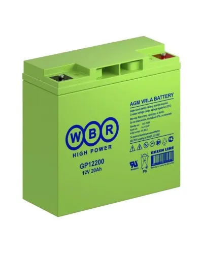 WBR GP12200. Аккумулятор герметичный свинцово-кислотный. WBR в Благовещенске