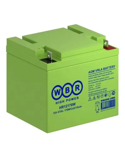 WBR HR12170W. Аккумулятор герметичный свинцово-кислотный. WBR в Благовещенске