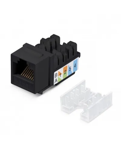 WR-KJ-RJ45-C5E-90-SW-BK. Вставка Keystone Jack RJ-45. WRLine в Благовещенске