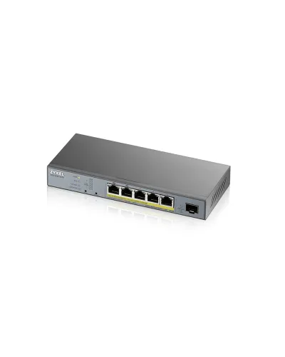 GS1350-6HP-EU0101F. L2 коммутатор PoE+ для IP-видеокамер. ZYXEL в Благовещенске