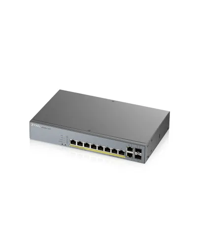 GS1350-12HP-EU0101F. Коммутатор сетевой PoE управляемый L2. ZYXEL в Благовещенске