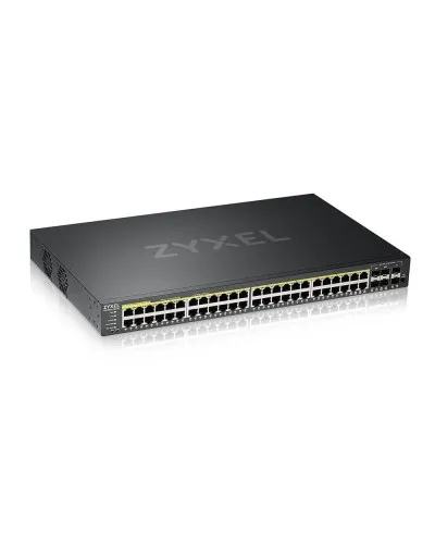 GS2220-50HP-EU0101F. Коммутатор гибридный L2 PoE+ rack 19. ZYXEL в Благовещенске