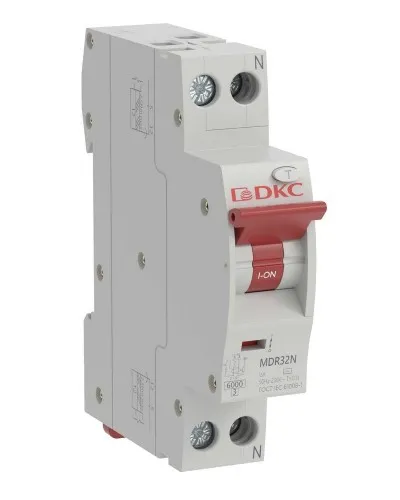 YON max MDR, 1P+N, 10mA, 10A, 6kA, А (MDR32N-1N1C10-A). Компактный автоматический выключатель дифференциального тока. ДКС в Благовещенске