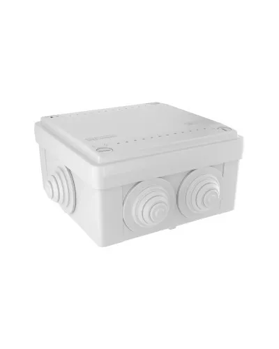 Коробка ответвительная с кабельными вводами IP55, 100х100х50 (53801). Коробка ответвительная. ДКС в Благовещенске