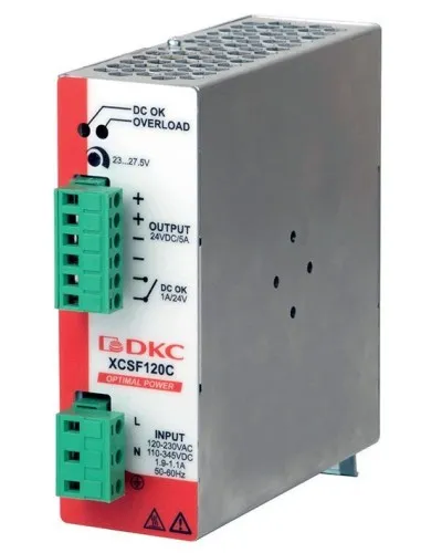 Источник питания однофазный, 120Вт, 2.5А, 48В (XCSF120DP). Источник питания OPTIMAL POWER однофазный, с ORing диодом. ДКС в Благовещенске