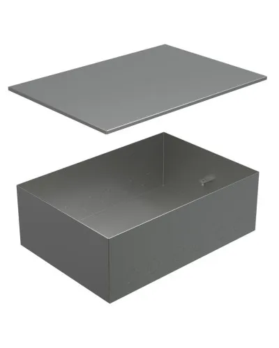 Коробка металлическая с крышкой для заливки в пол BOX/8-12 (70181): Коробка металлическая с крышкой для заливки в пол 309х217х105мм, для люков 70083, 70012 в Благовещенске