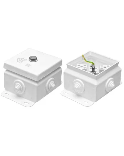 КМ-О (8к)-IP55 0808, 4 ввода. Коробка монтажная огнестойкая. Гефест в Благовещенске