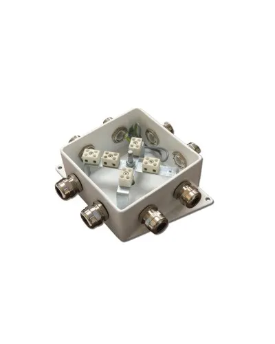 КМ-О (10к)-IP66-120х120, восемь вводов: Коробка монтажная огнестойкая в Благовещенске