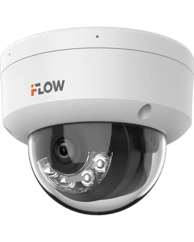 F-IC-2442C2MS(4мм). Бюджетная IP-видеокамера купольная. i-FLOW в Благовещенске