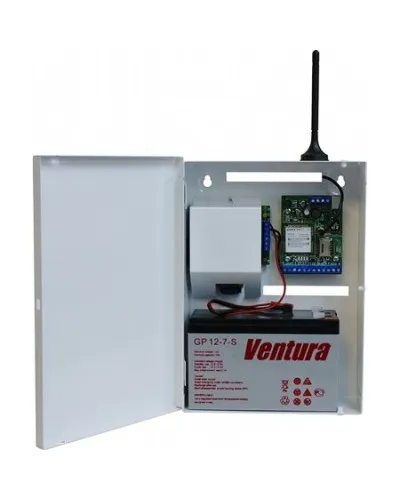 SR103-2GSM-SBK25-W Ретро (SR103-2GSM BK-7W) под АКБ 7Ач, цвет белый. Конвертор протоколов. Проксима в Благовещенске