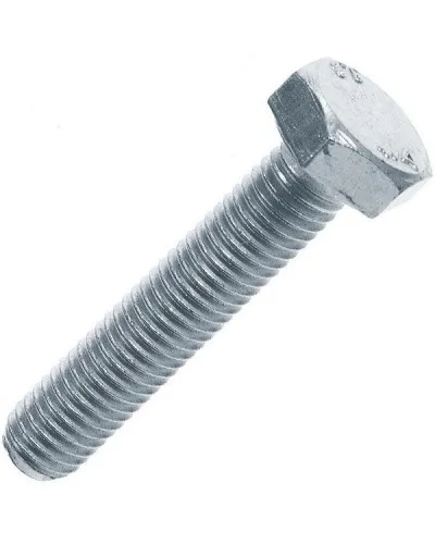 Болт с шестигранной головкой нержавеющий (А2) M6х45 (DIN 933) (100 шт) (PR08.7435). Болт с шестигранной головкой нержавеющий. Промрукав в Благовещенске