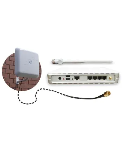 REMO BAS-2301 WiFi. Антенна панельная. РЭМО в Благовещенске