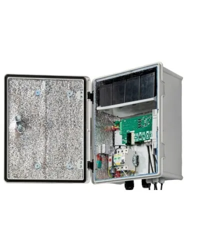 MM4GPoE-2SFP-UPS. Коммутатор уличный 4 порта управляемый с ИБП. Телеком-Мастер в Благовещенске