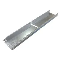 Лоток неперфорированный Сендземира 0,7мм 200х80х3000 (LN200803000071). Лоток неперфорированный. ВМК